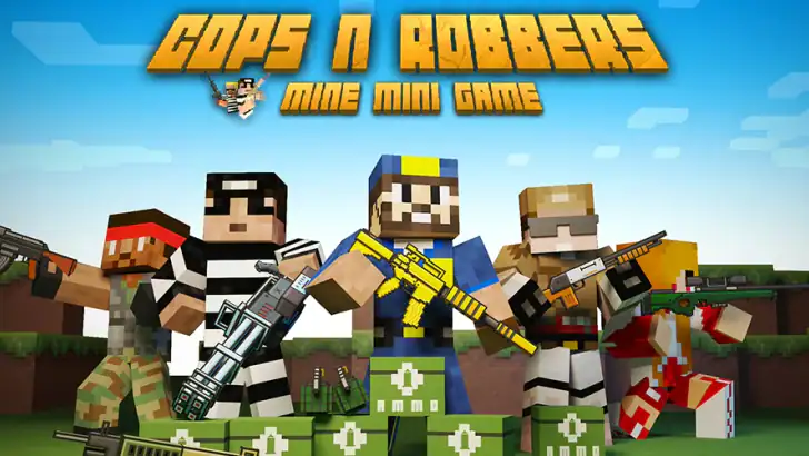 ピクセルシューティング:Cops N Robbers feature graphic