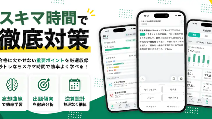 メンタルヘルス・マネジメント検定試験® Ⅲ種 秒トレ feature graphic