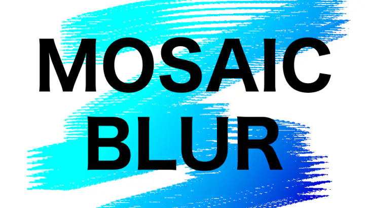 モザイクブラー feature graphic