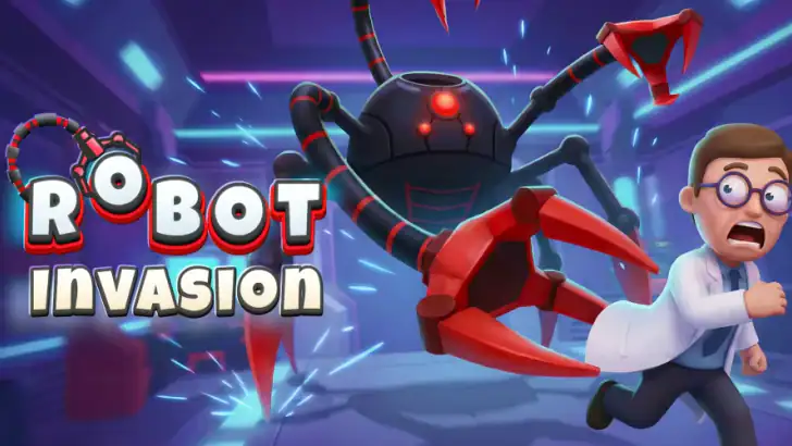 ロボット・スパイダー：放置系RPG feature graphic