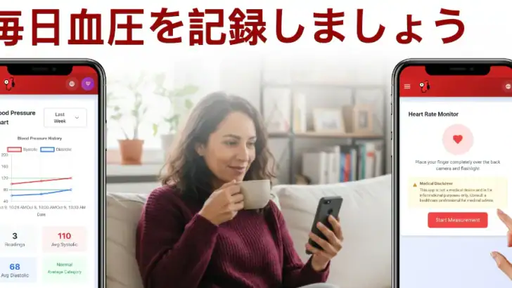 血圧プラス feature graphic