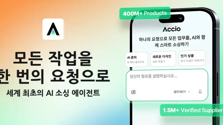 Accio: Alibaba AI 에이전트 feature graphic