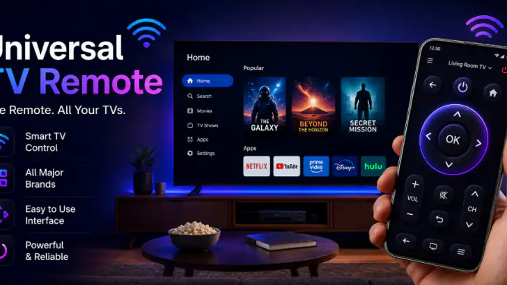 AI Cast: TV Remote & Cast Home feature graphic