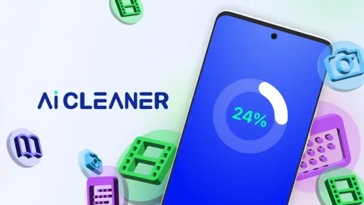 AI Cleaner - 휴대폰 클리너 feature graphic