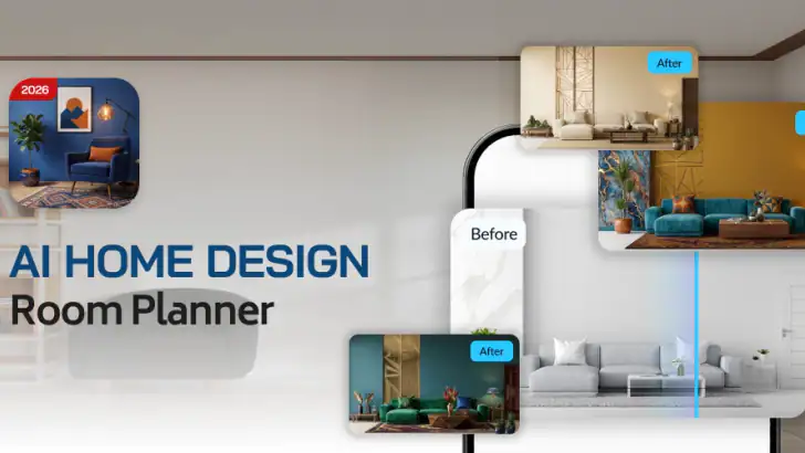 AI Home Design: Room Planner feature graphic