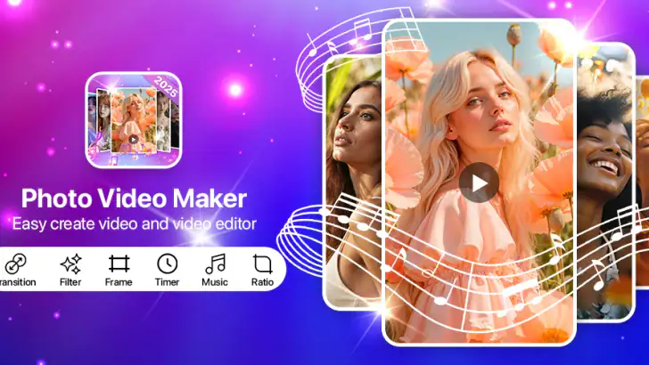 AI Video Maker: Photo & Music feature graphic