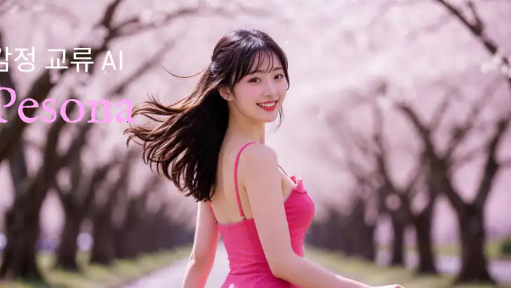 AI 여자친구 Pesona - 감성 대화 feature graphic