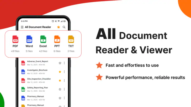 All Document Reader & Viewer feature graphic
