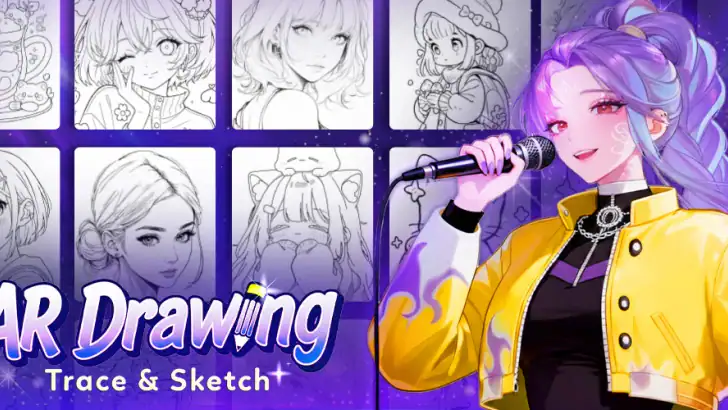 AR Trace Art & Sketch feature graphic