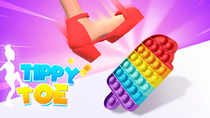 ASMR Tippy Toe - 만족스러운 게임 feature graphic