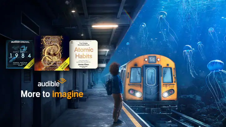 Audible - Amazon 오디오북 feature graphic