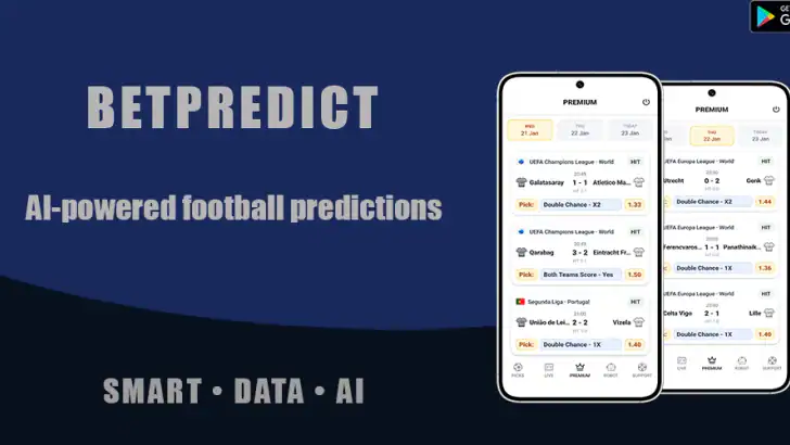 BetPredict AI: Betting Tips feature graphic
