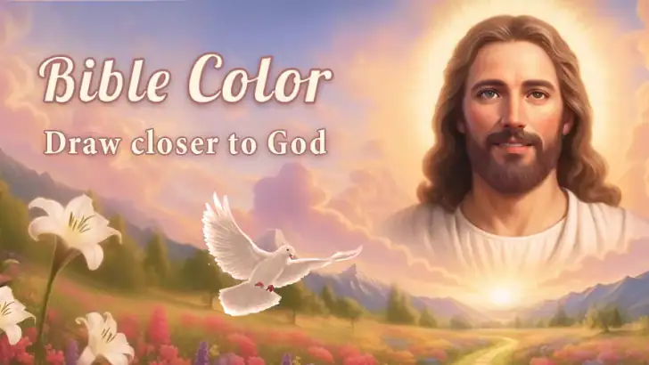 Bible Color - 숫자로 색칠하기 feature graphic