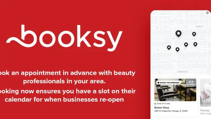 Booksy for Customers feature graphic