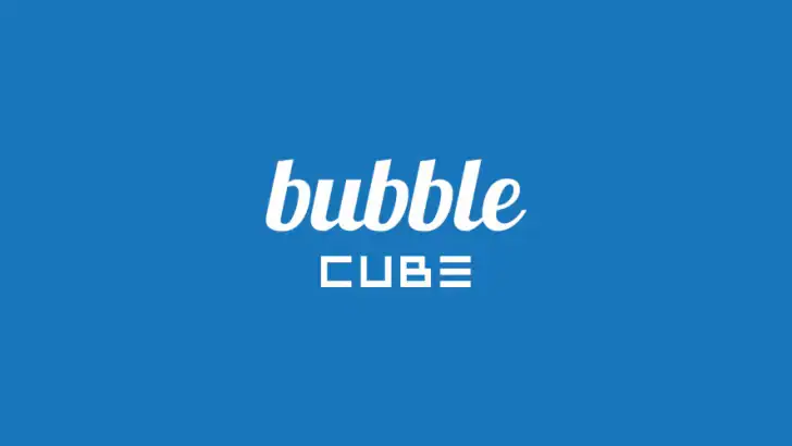 bubble for CUBE feature graphic