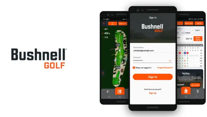 Bushnell Golf Mobile feature graphic