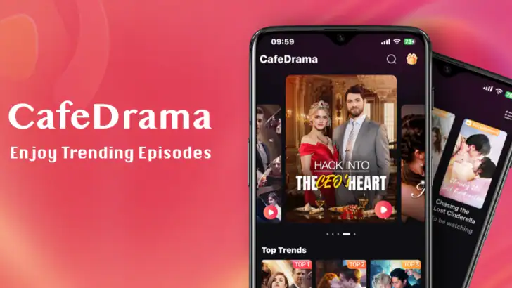 CafeDrama-ShortDramas & 숏폼드라마 feature graphic