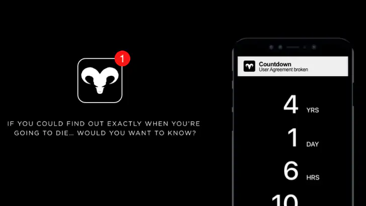 Countdown App feature graphic