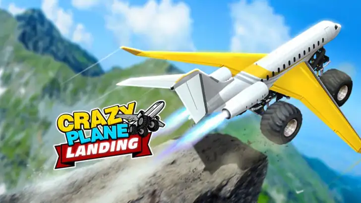 Crazy Plane Landing feature graphic