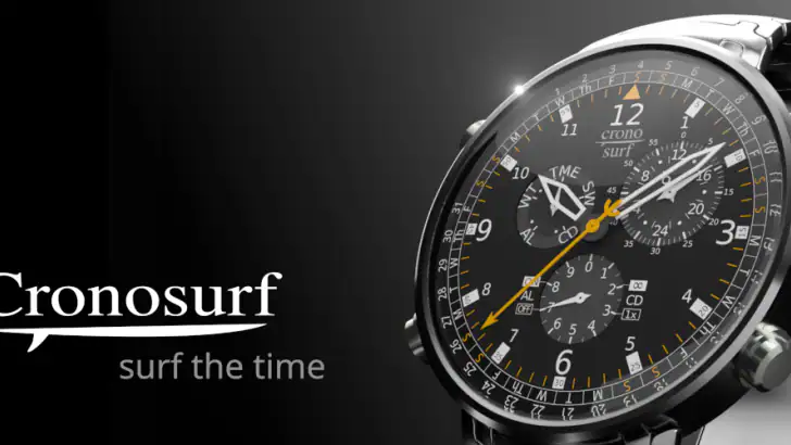 Cronosurf Wave Pro watch feature graphic