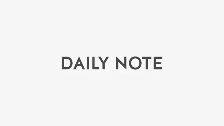 DAILY NOTE - 하루 메모 일기장 feature graphic