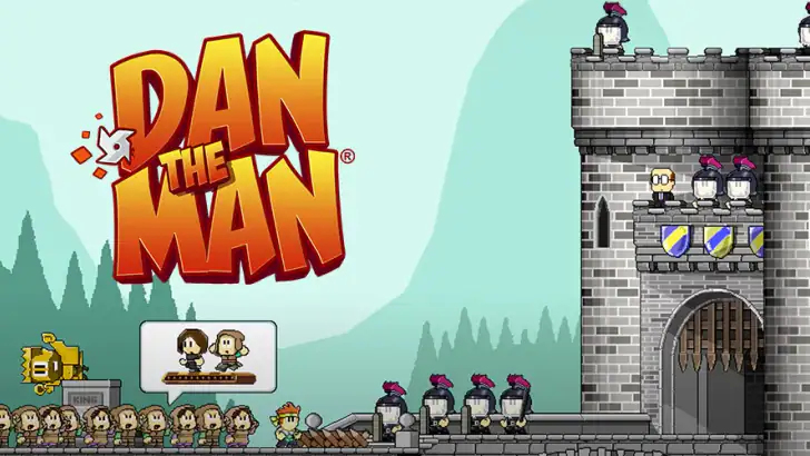 Dan the Man: Action Platformer feature graphic