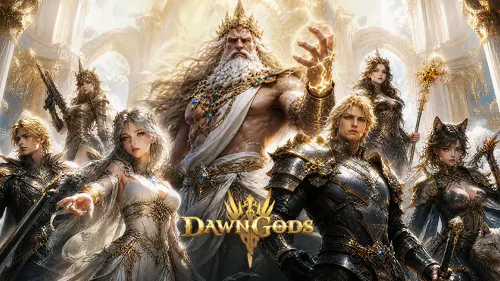 Dawn Gods feature graphic