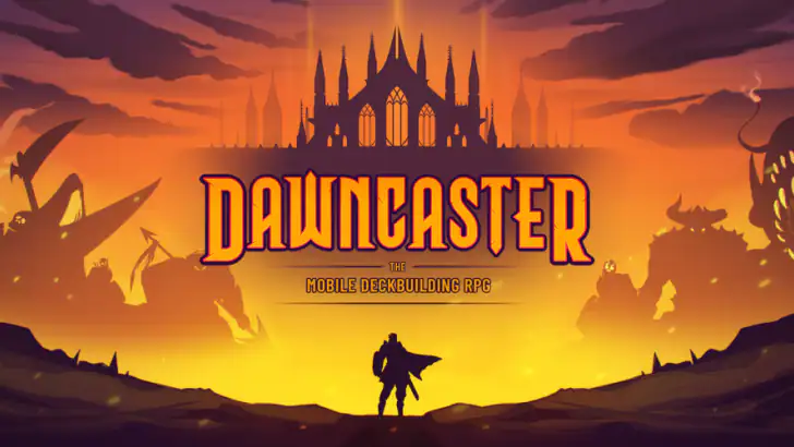Dawncaster: 덱빌딩 RPG feature graphic