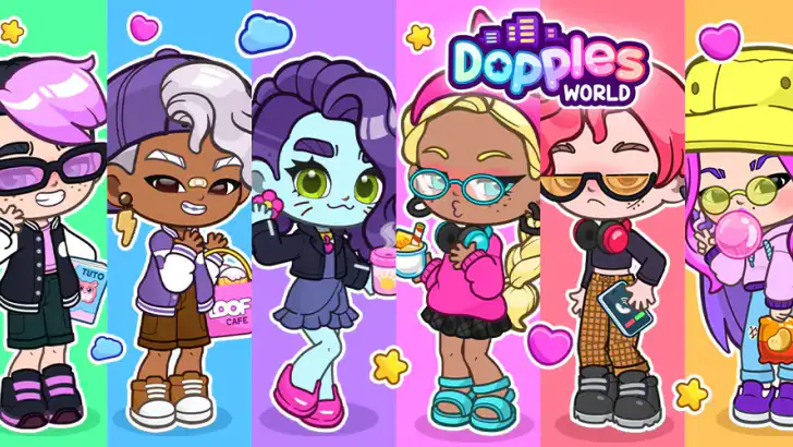 Dopples World feature graphic