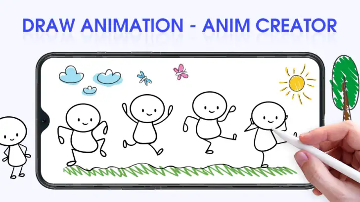 Draw Animation - Anim Creator feature graphic