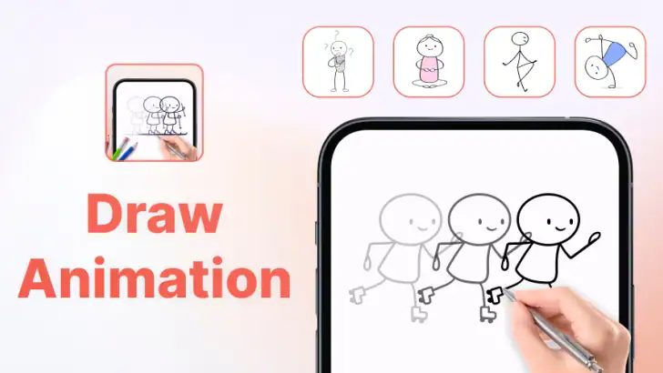 Draw Animation: Draw Cartoons feature graphic