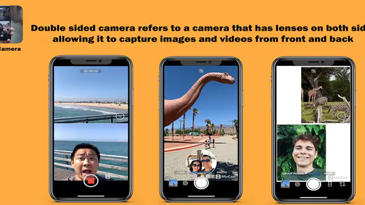 Dual Camera Sides feature graphic