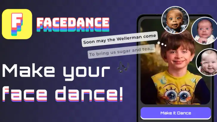 Face Dance: AI Photo Animator feature graphic
