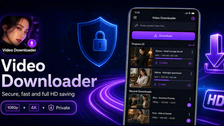 FastVid: All Video Downloader feature graphic