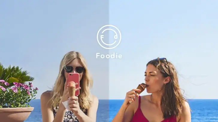 Foodie 푸디 - 필름 카메라 & 필터 레시피 feature graphic