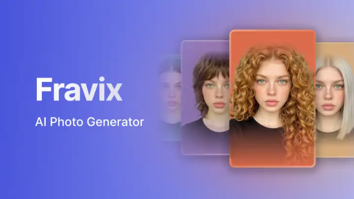 Fravix - AI Photo Generator feature graphic