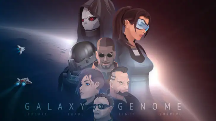 Galaxy Genome [Space Sim] feature graphic