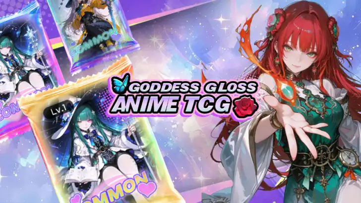 Goddess Gloss: Anime TCG feature graphic
