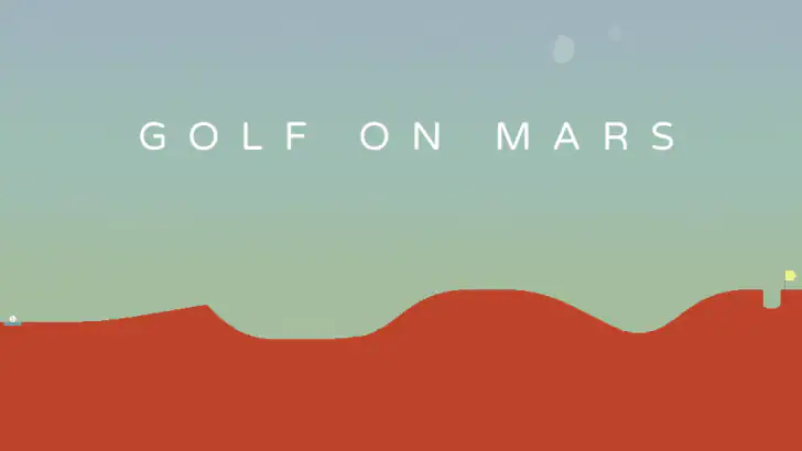 Golf On Mars feature graphic