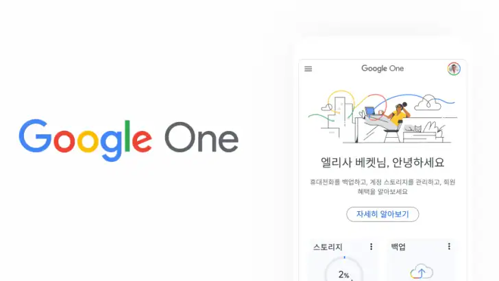 Google One feature graphic