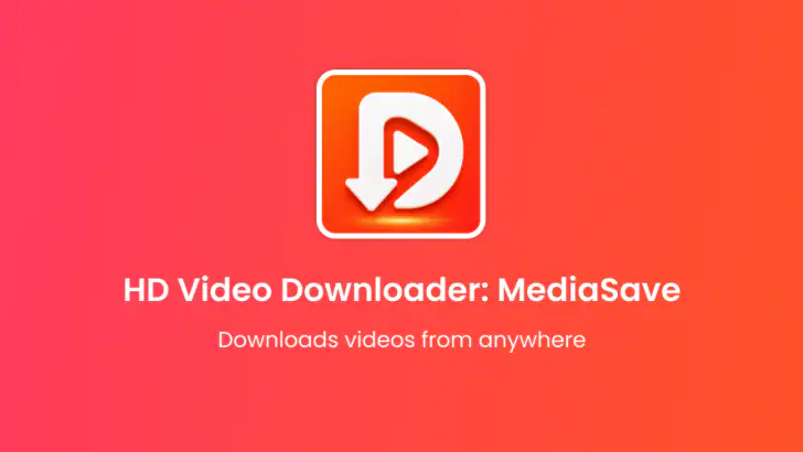 HD Video Downloader: MediaSave feature graphic