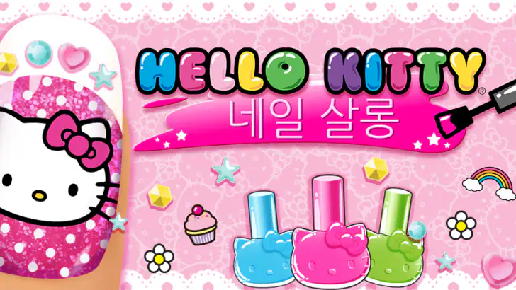 Hello Kitty 네일 살롱 feature graphic