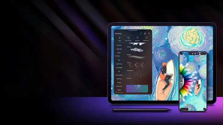 HiPaint - 스케치및그림 그리기앱 feature graphic