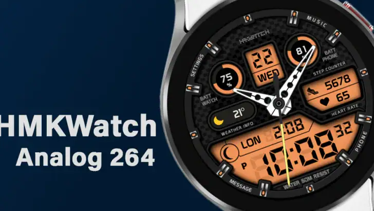 HMKWatch Analog 264 feature graphic