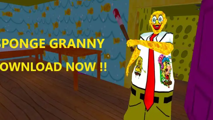 Horror Sponge Granny V1.8 feature graphic
