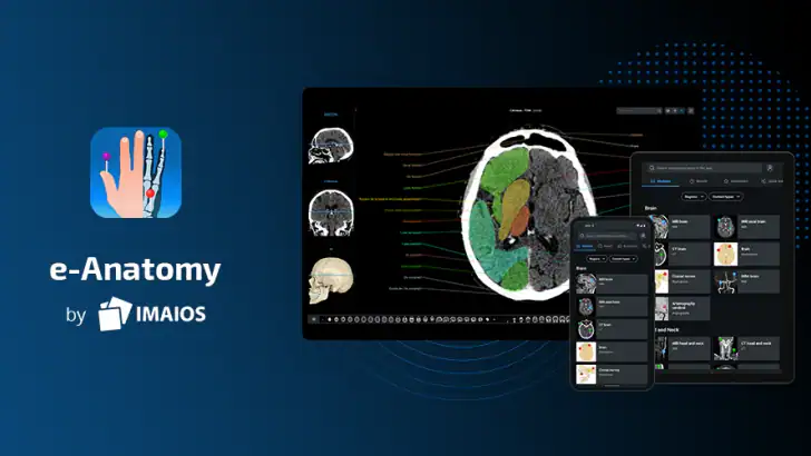 IMAIOS e-Anatomy feature graphic