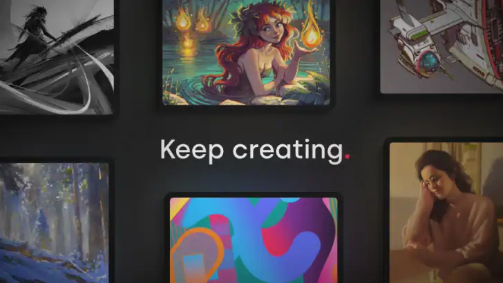 Infinite Painter feature graphic