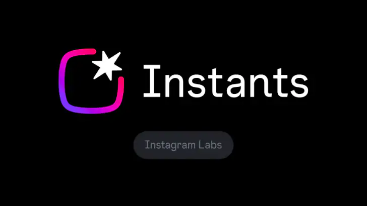 Instagram 앱, Instants feature graphic