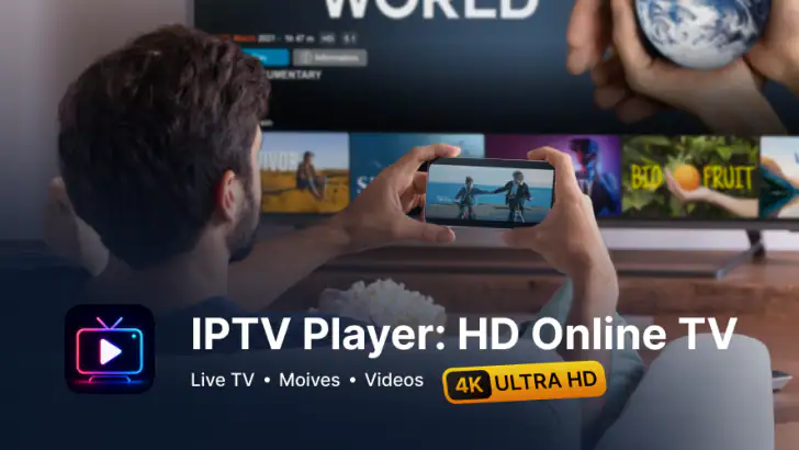 IPTV Player: HD Online TV feature graphic