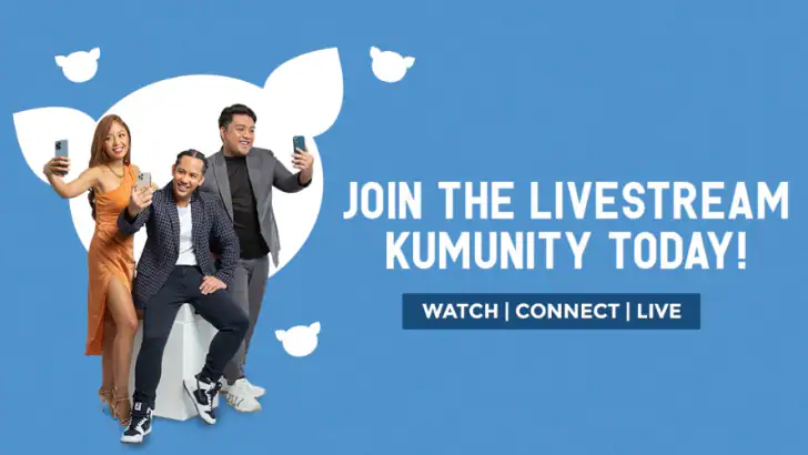Kumu Livestream Community feature graphic